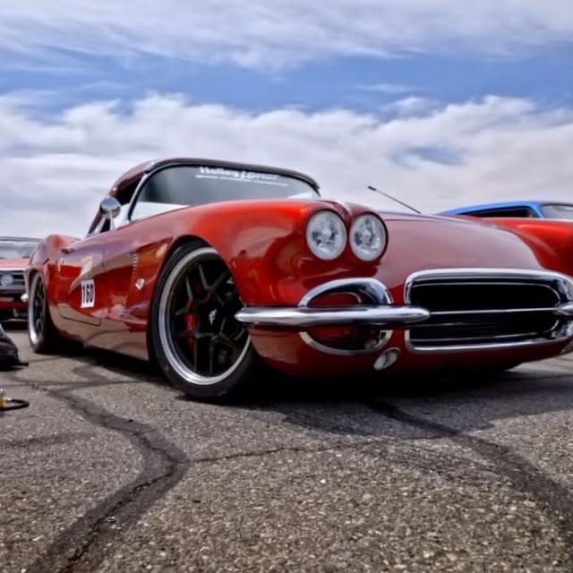 Red Corvette at LS Fest West