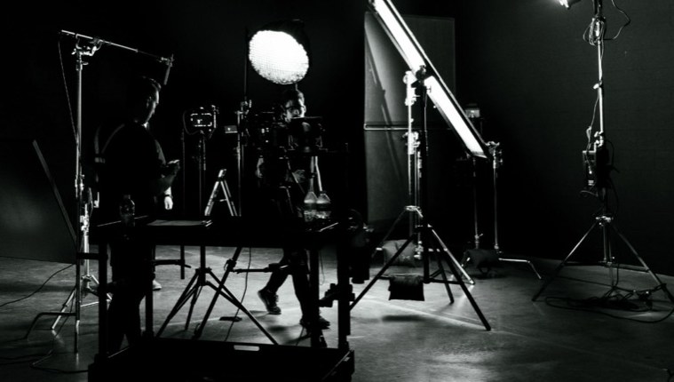 Production lighting setup
